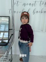 ［pipi］Banding denim pants