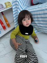 ［pipi］Buttun span rompers
