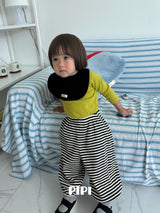 ［pipi］Buttun span rompers