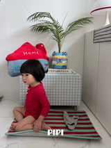 ［pipi］Buttun span rompers