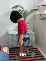 ［pipi］Stripe pumpkin pants
