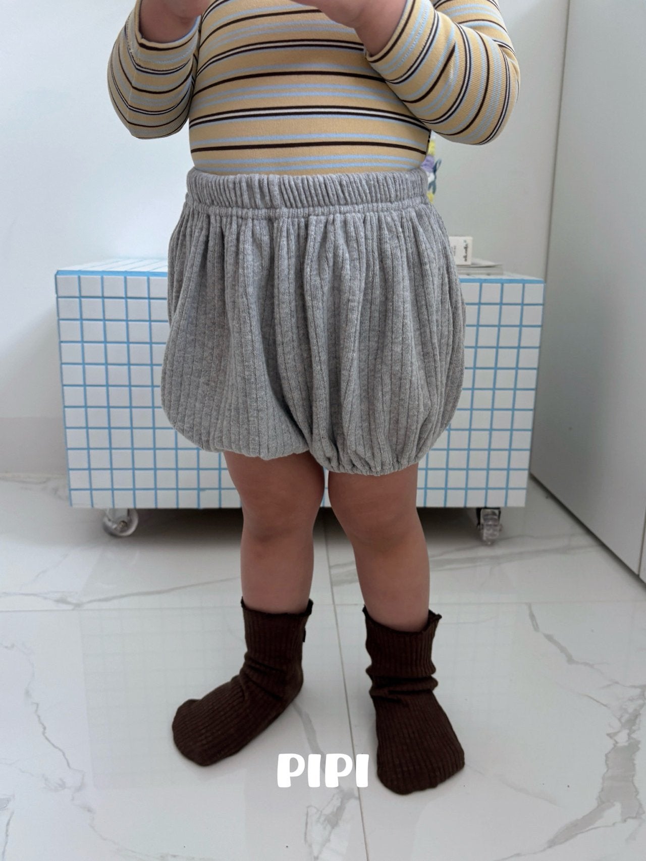 ［pipi］Knit pumpkin pants