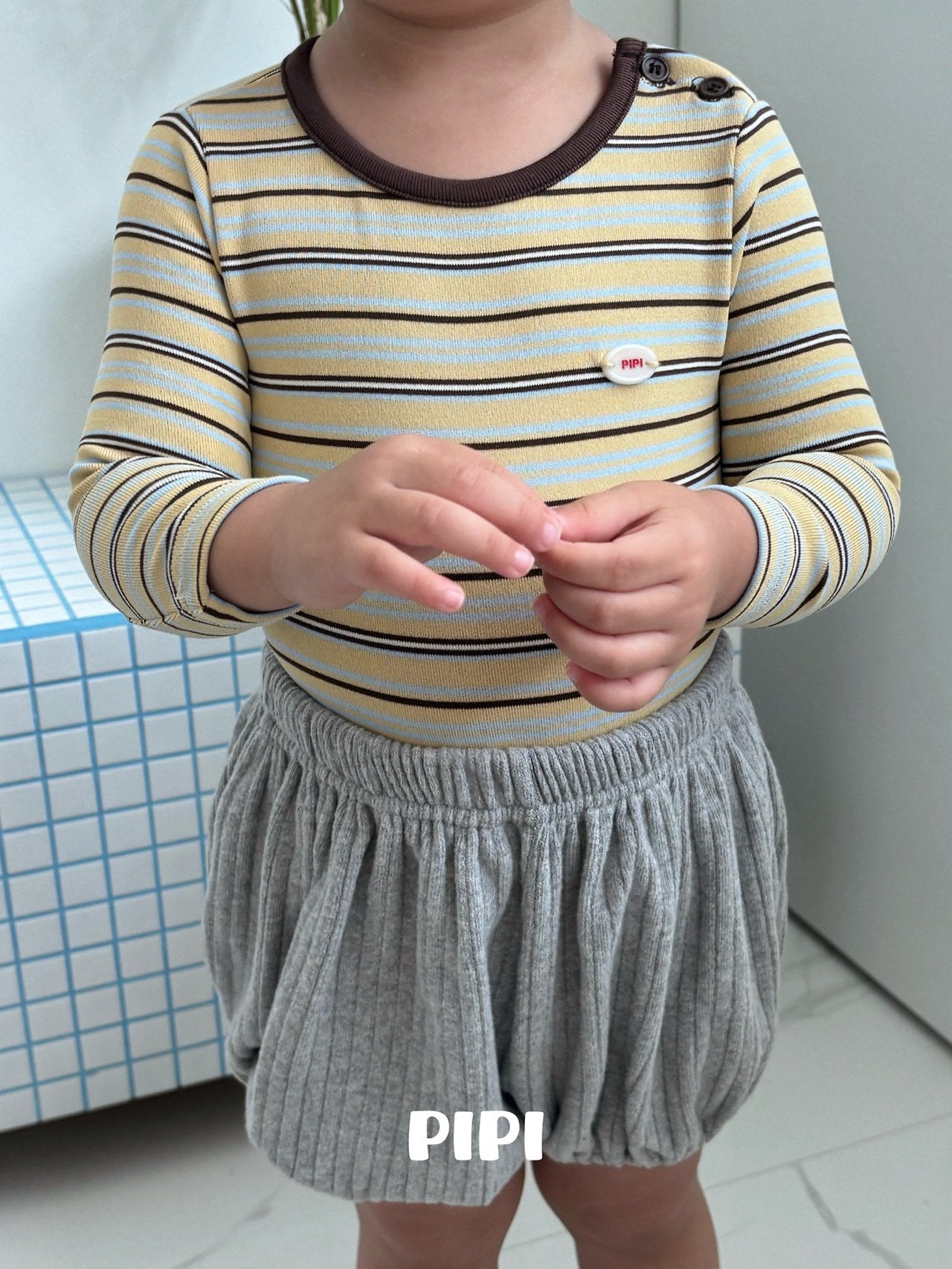 ［pipi］Knit pumpkin pants