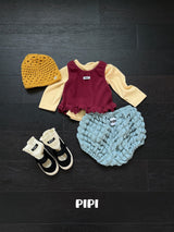 ［pipi］Basic round tee