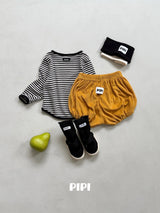 ［pipi］Terry pumpkin pants