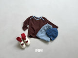 ［pipi］Dot point color tee