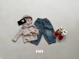 ［pipi］Haribo stripe hoodie