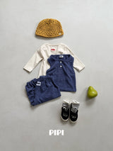 ［pipi］Soft stripe sleeveless tops