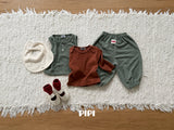 ［pipi］Soft stripe pants