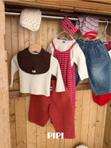 ［pipi］Banding denim pants