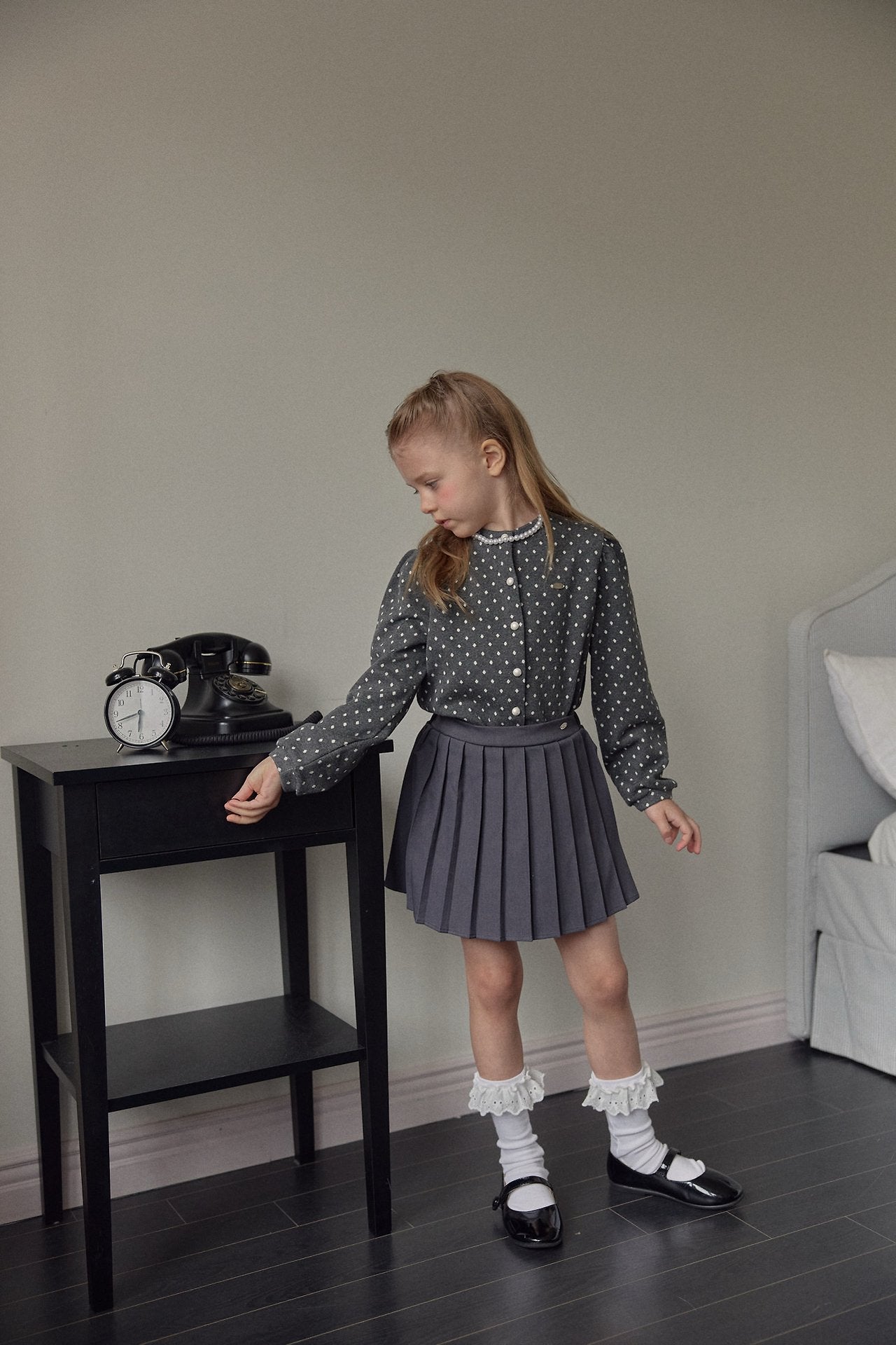 ［berry berry］School look pleats skirt