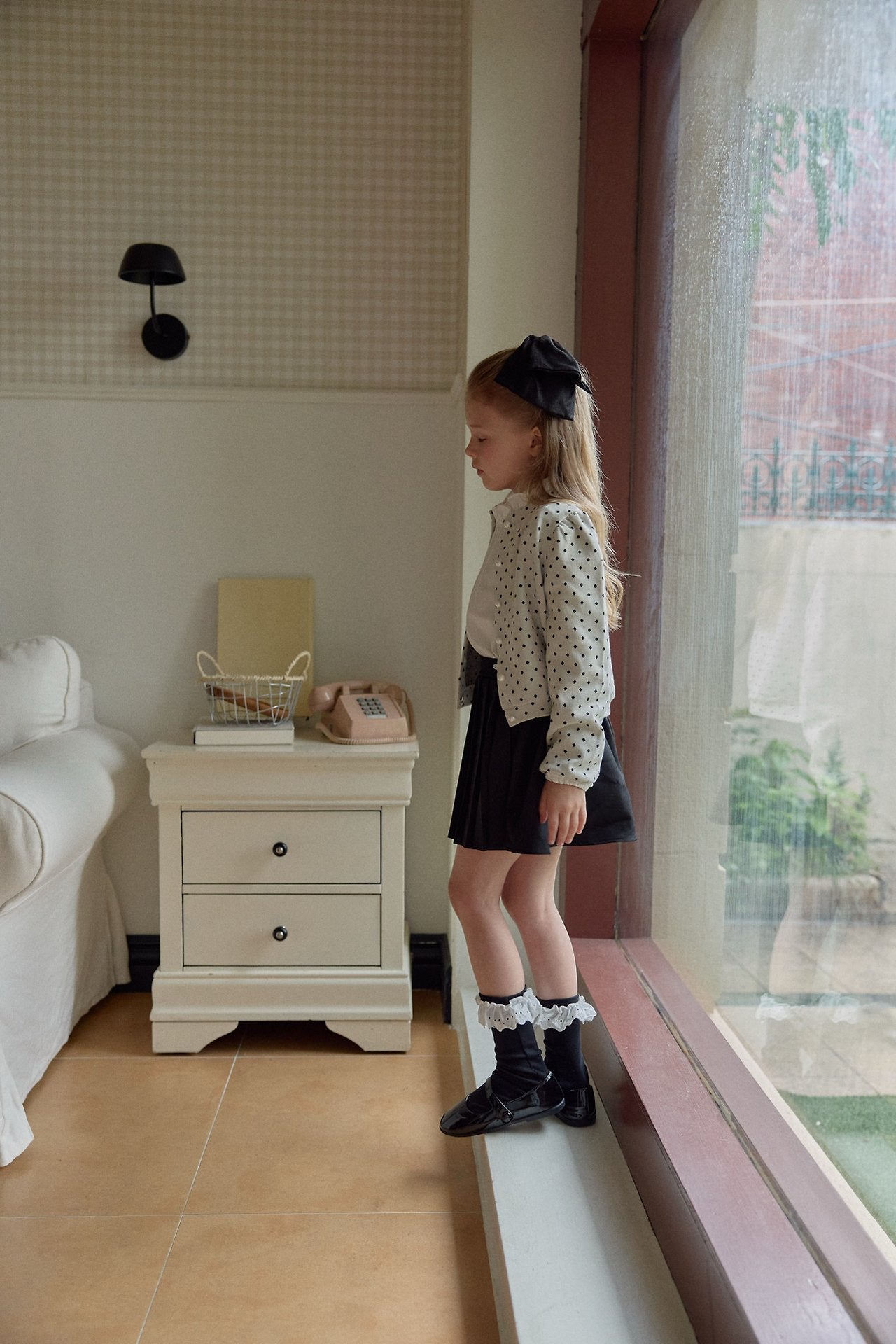 ［berry berry］School look pleats skirt
