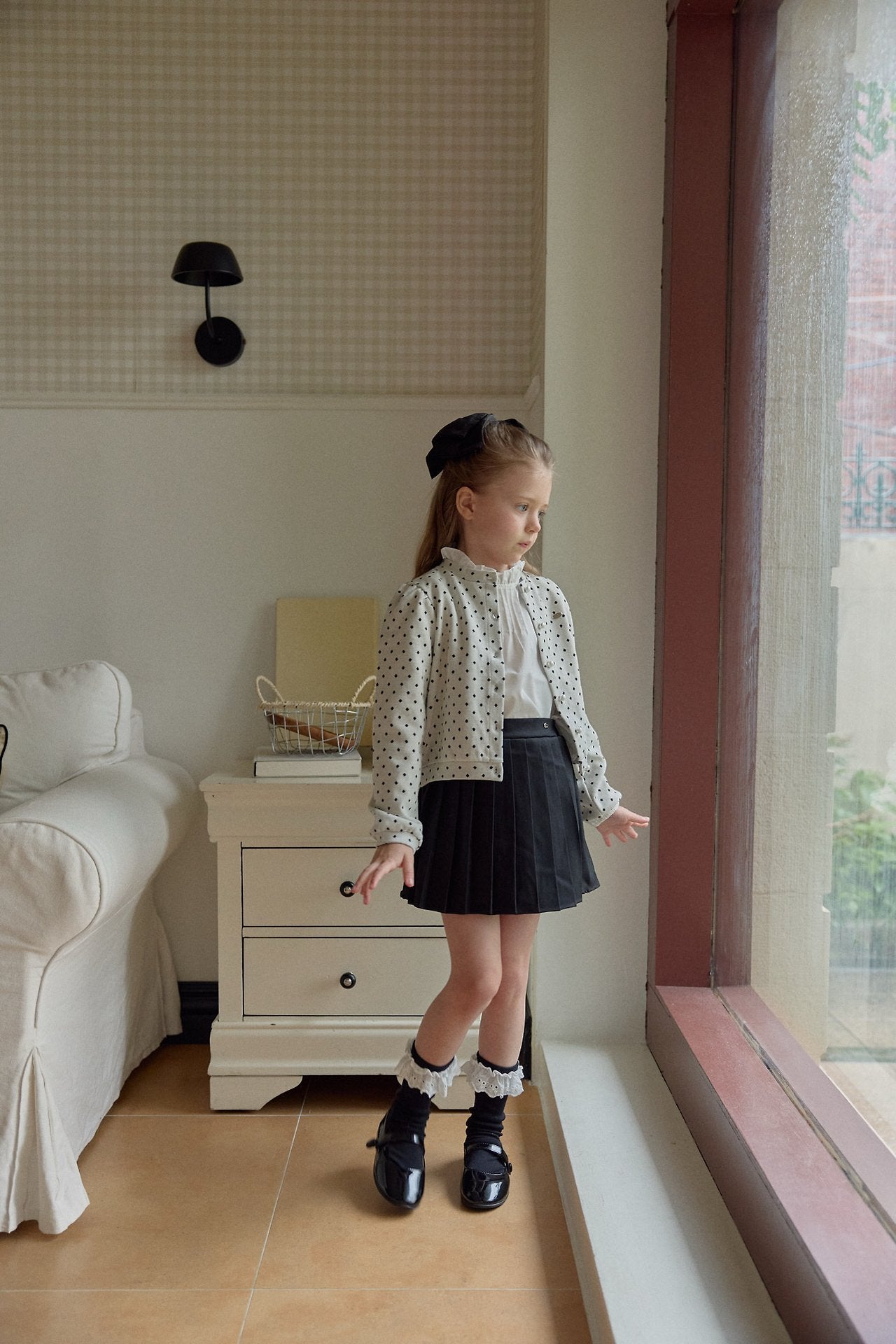 ［berry berry］School look pleats skirt