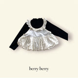 ［berry berry］Susu dot bustier tee