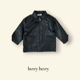 ［berry berry］ Mamon leather jacket