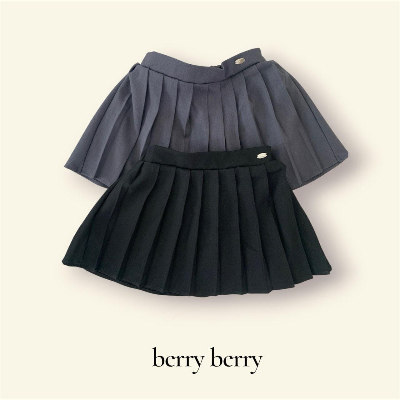 ［berry berry］School look pleats skirt