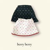 ［berry berry］Mellow ribbon skirt