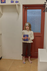 ［berry berry］Frill straight pants