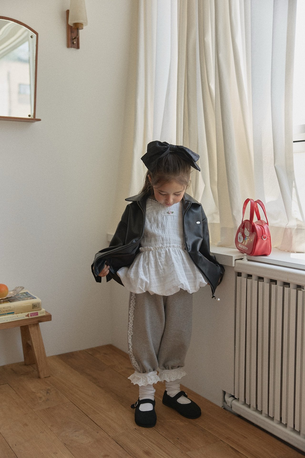 ［berry berry］ Mamon leather jacket