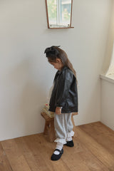 ［berry berry］ Mamon leather jacket