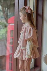 ［berry berry］Rose puff tee