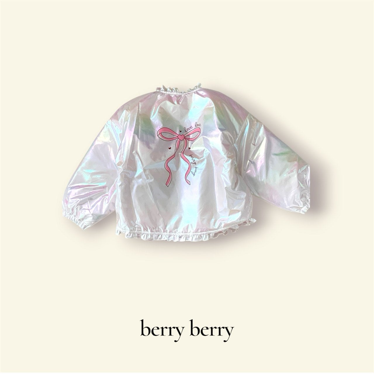 ［berry berry］Aurora ribbon jacket