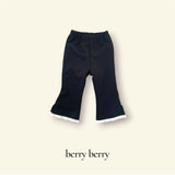 ［berry berry］Lace capri pants