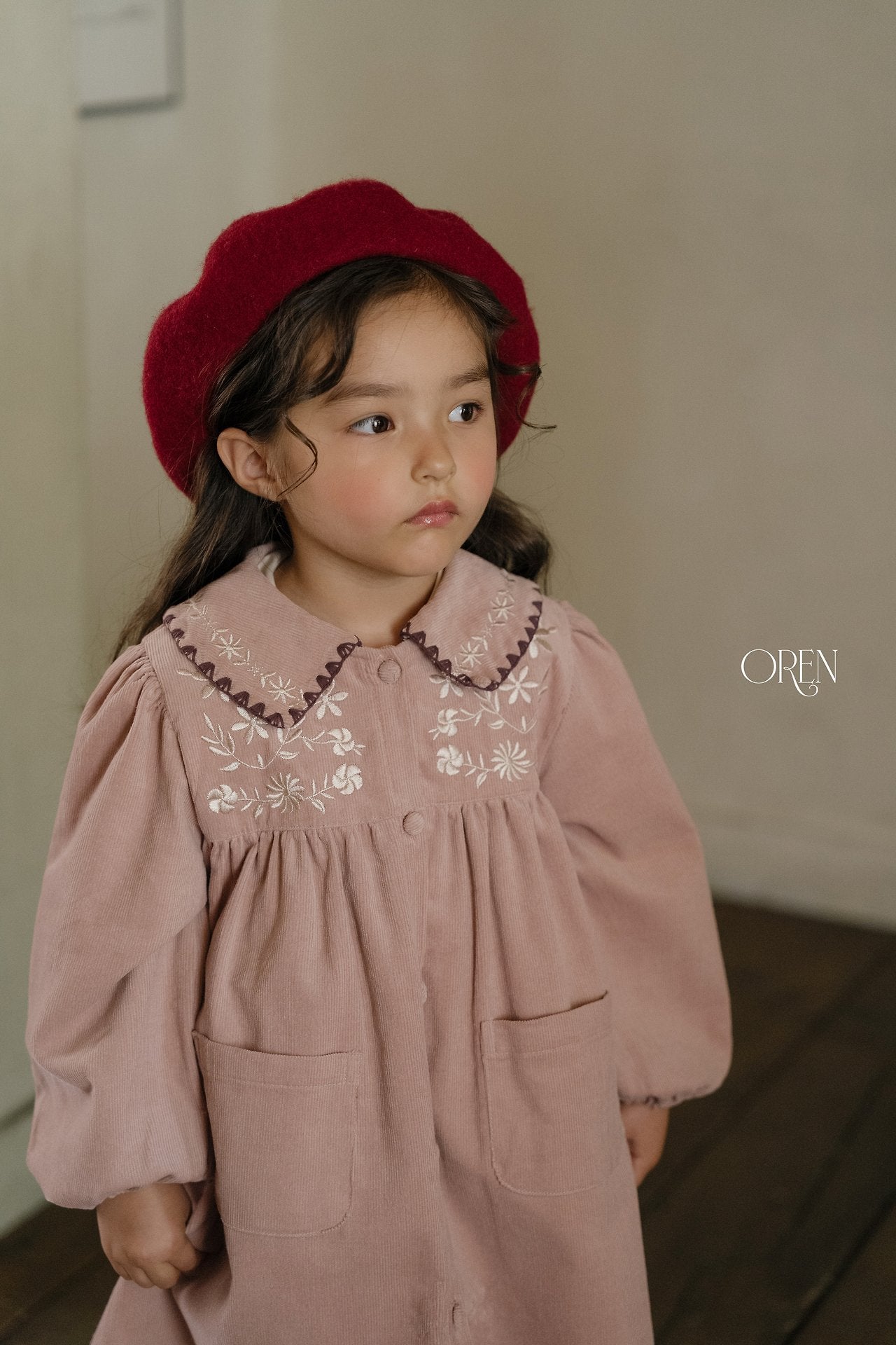 ［OREN］Kamil corduroy one-piece