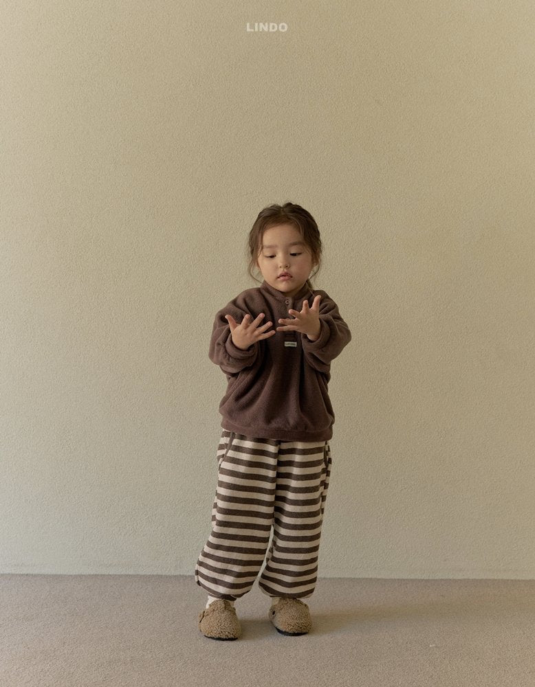 ［LINDO］Luke stripe jpgger pants