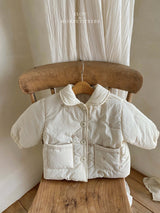 ［Mon petit bebe］Ella embroidery jumper (3oz)