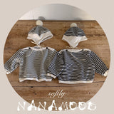 ［nanamood by BANANAJ］Marine stripe tee