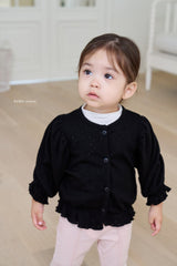 ［bebenine］Edel Frill Cardigan