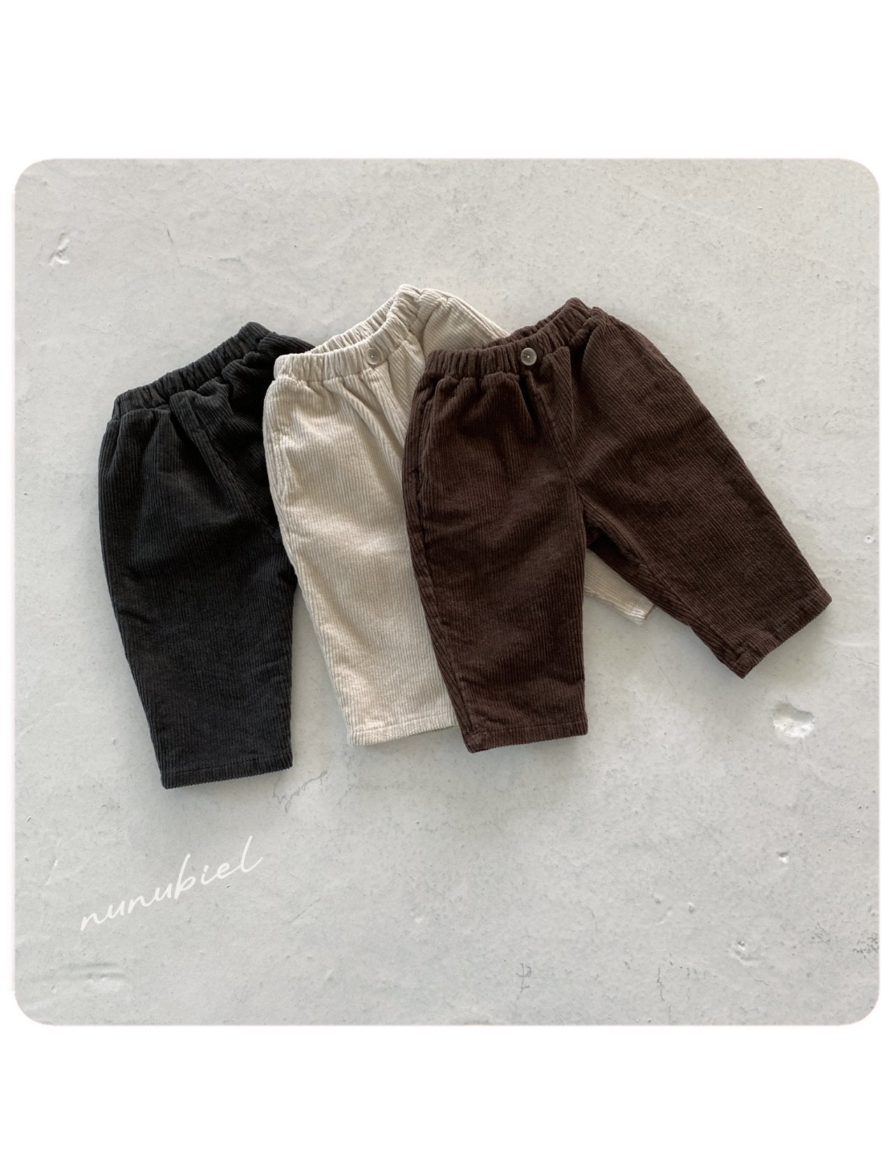［nunubiel］Manuca pants