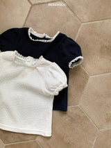 ［bebe holic］Sour square puff tee