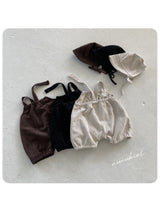 ［nunubiel］Clap romper & bonnet