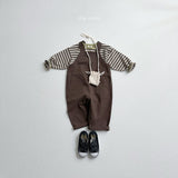 [minirobe] Olive long-sleeve tee