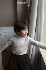 ［DISCO BONBON］Relax span turtleneck tee