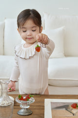 ［bebenine］Shirring Ribbed Suit