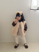 ［mimi market］Cookie check one-piece