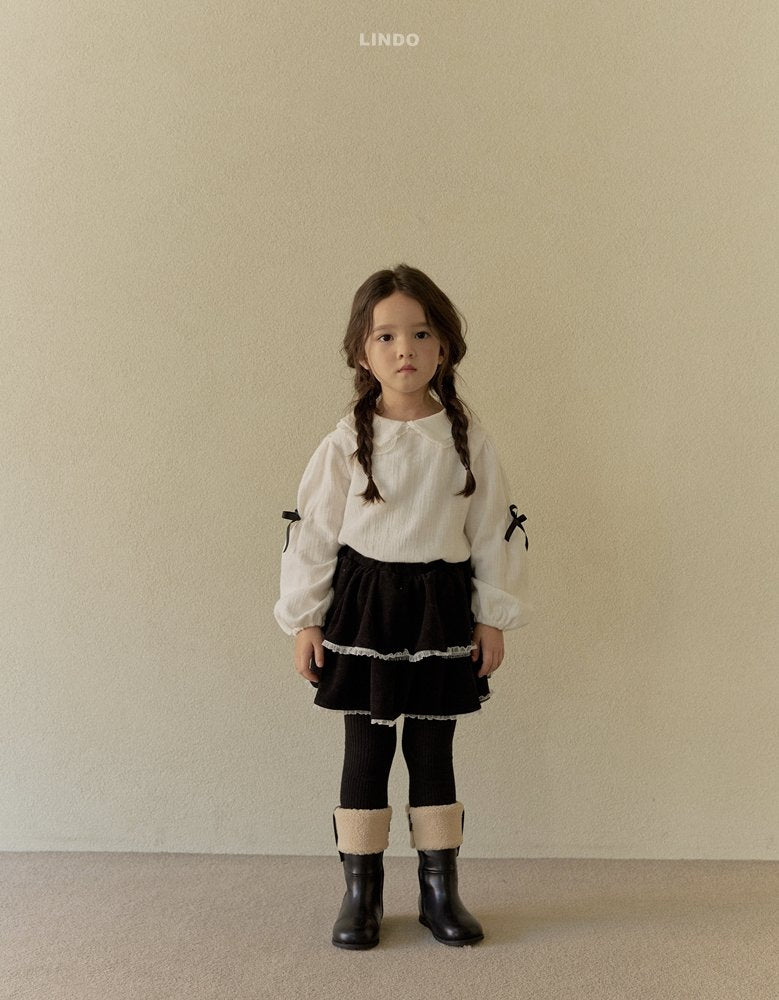［LINDO］Cancan frill skirt
