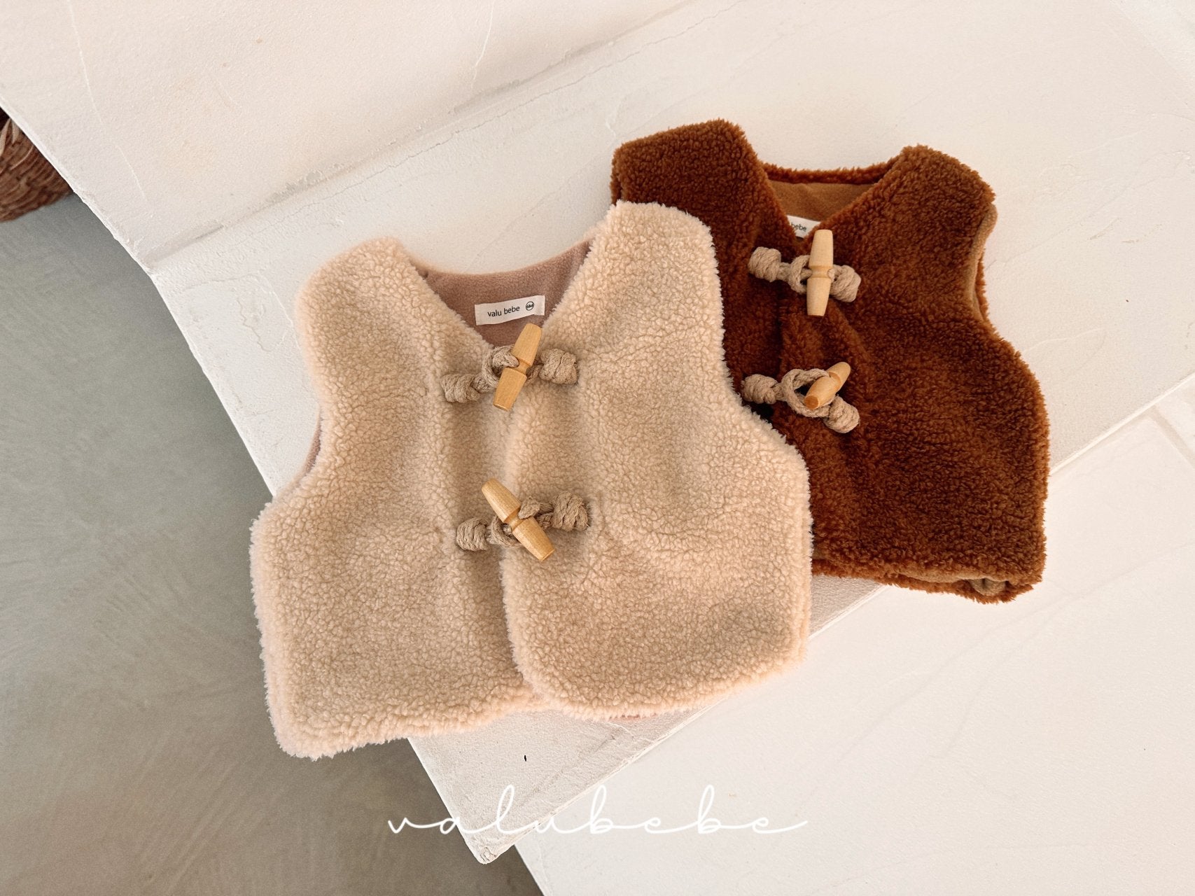 ［valubebe］Boa toggle vest (baby)