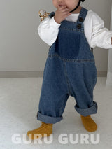 ［guru guru］Denim overalls (baby & kids)