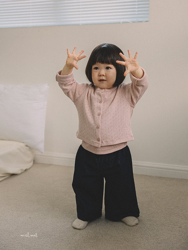 ［MELMEL］Nonfade denim pants