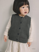 ［MELMEL］Eyelet cardigan