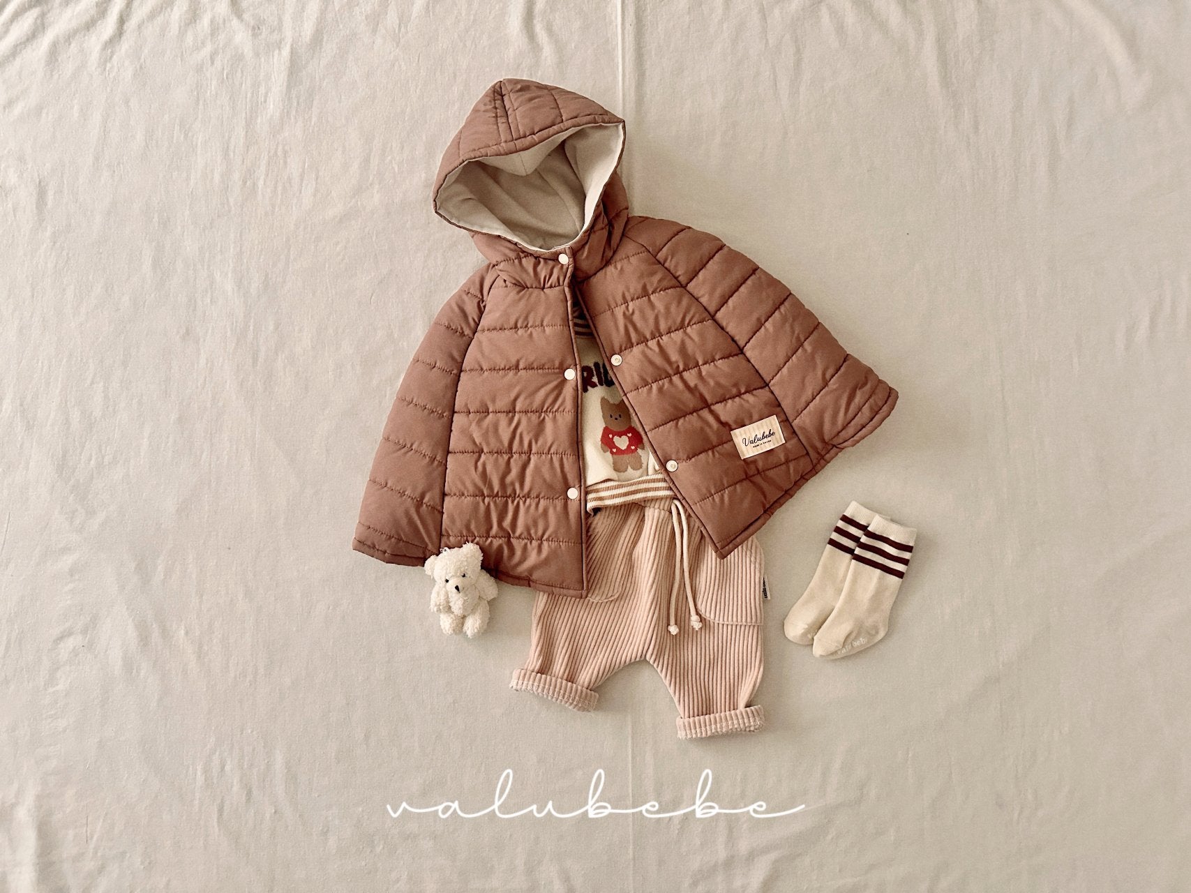 ［valubebe］Katto rib pants (baby)