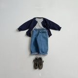 [atomeme] Jump dart denim pants