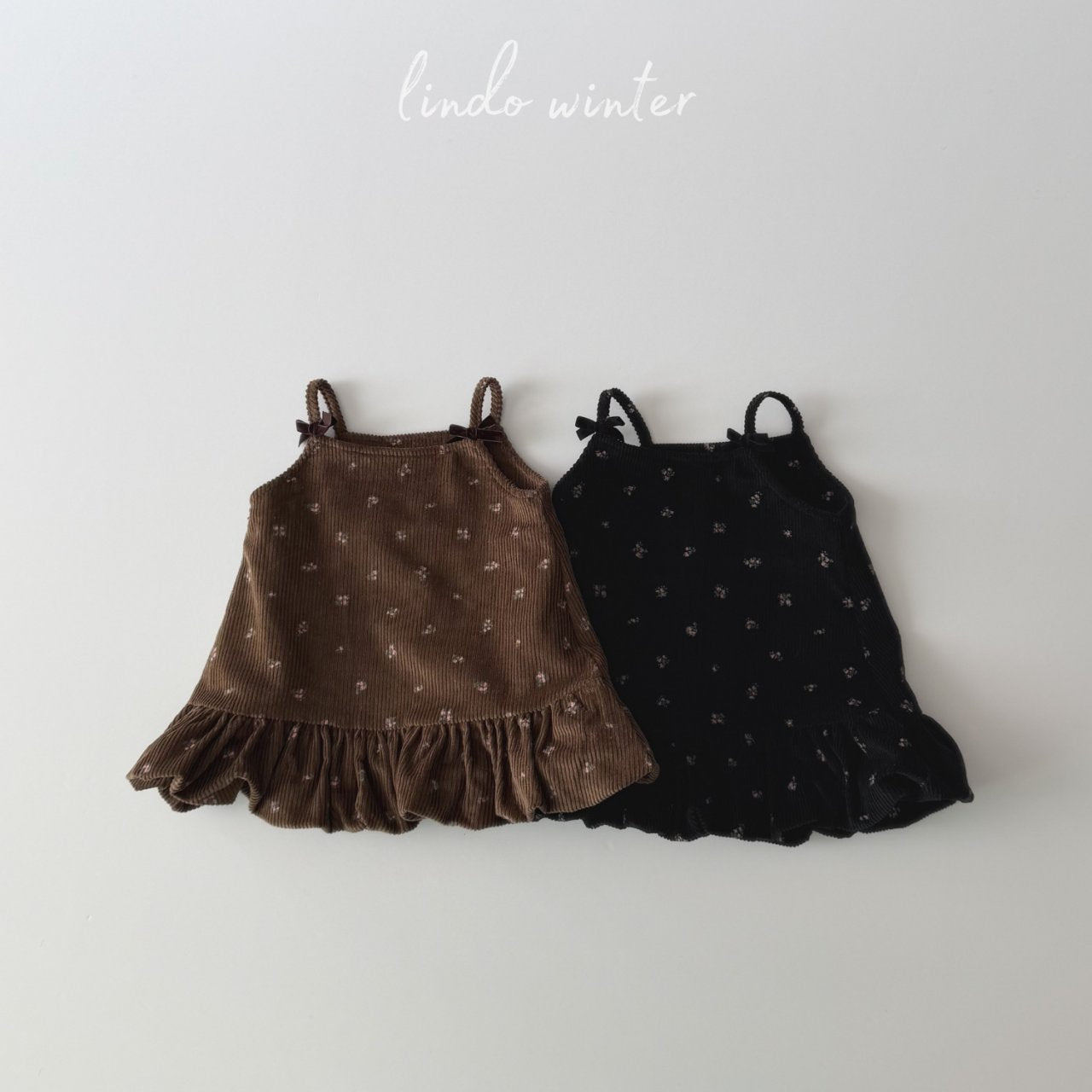 ［LINDO］Momo ribbon one-piece