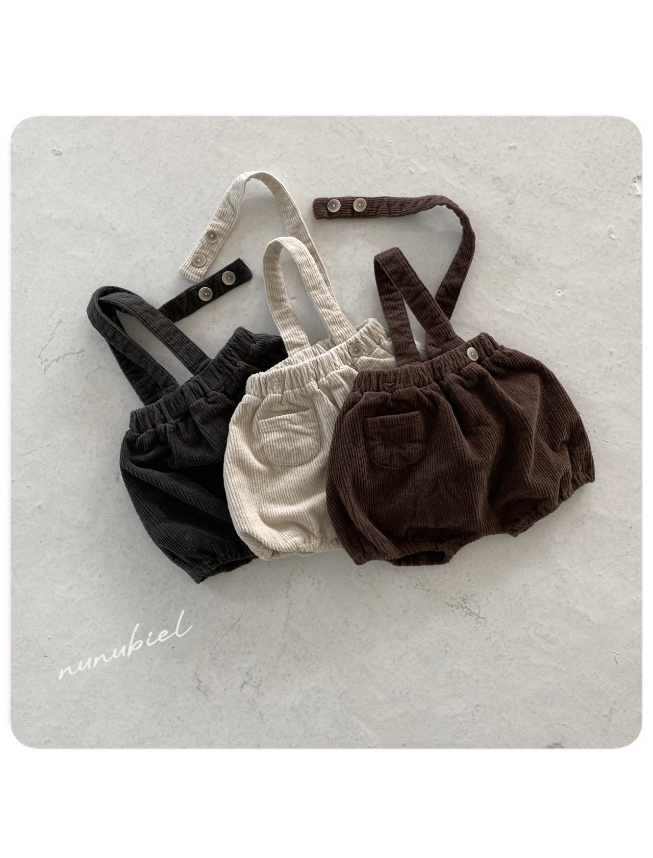 ［nunubiel］Manuca suspender bloomer