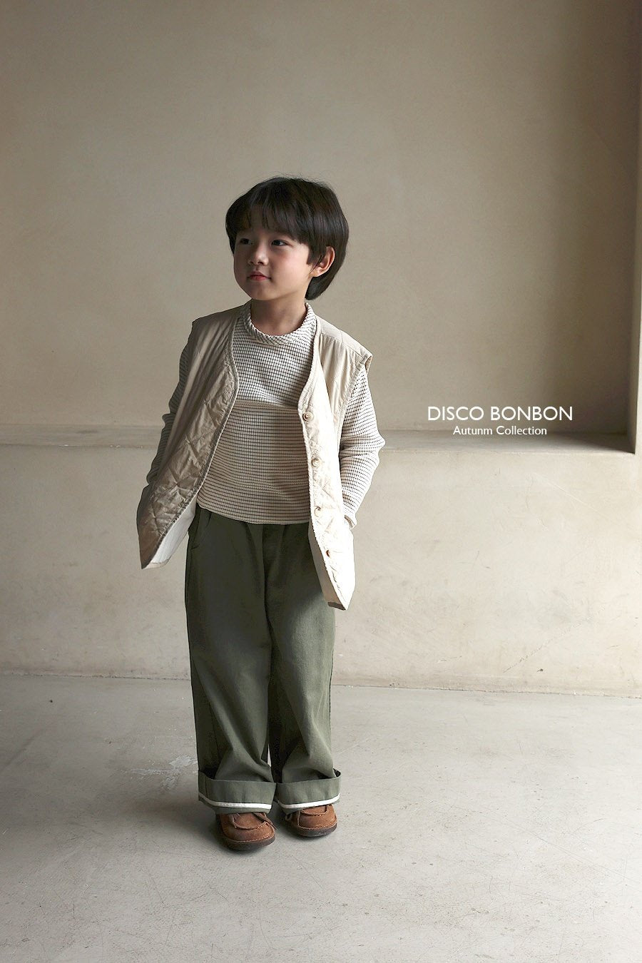 ［DISCO BONBON］Stripe span tee