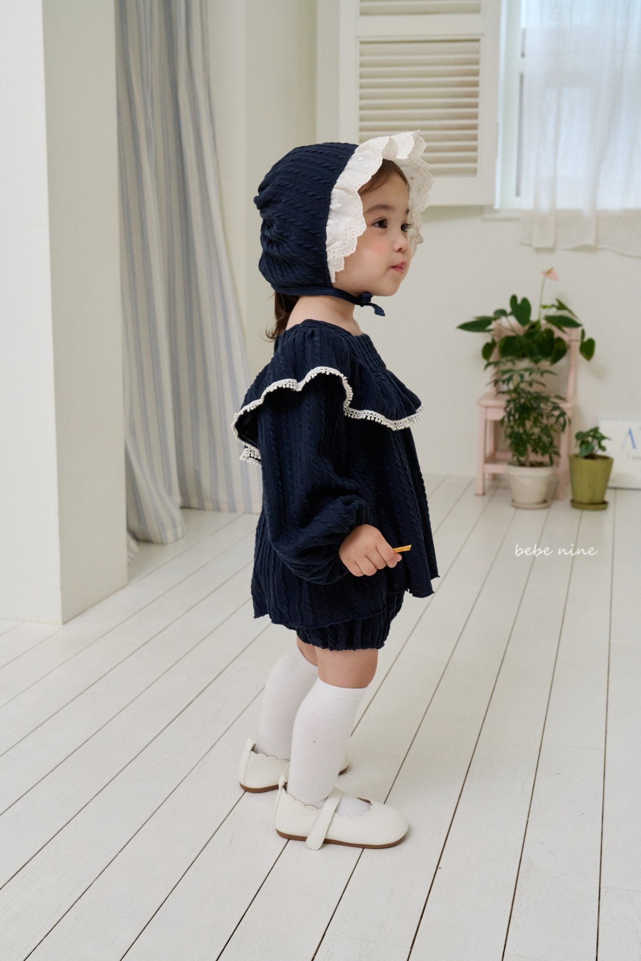 ［bebenine］Miel Knit Bloomer Set